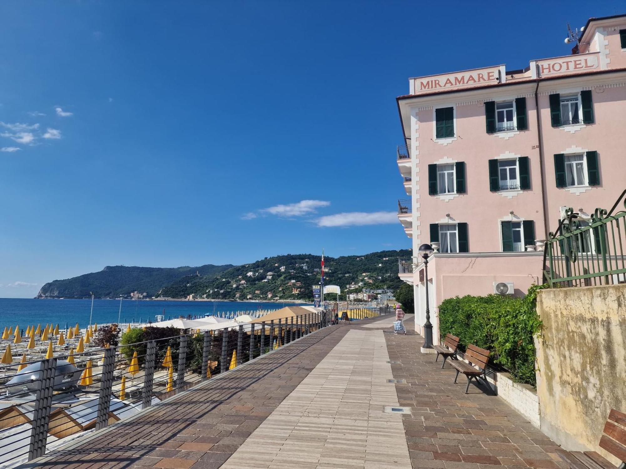 Albergo Miramare Spotorno Esterno foto
